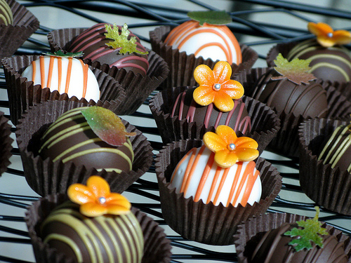 Flower Cake Balls