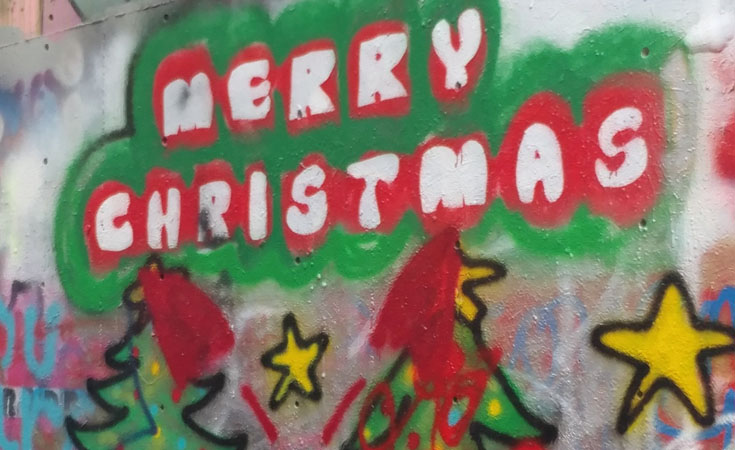 Christmas Graffiti Austin Featured